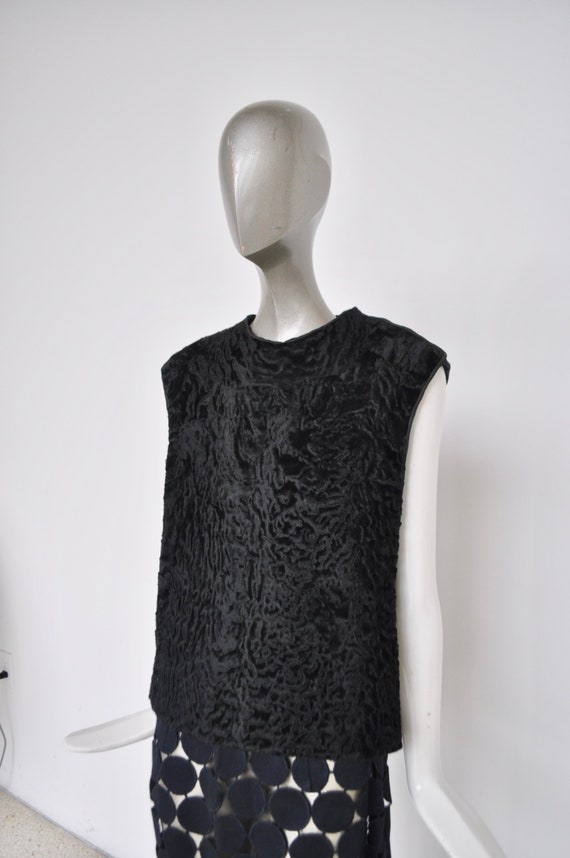 60s Broadtail top sleeveless very mod