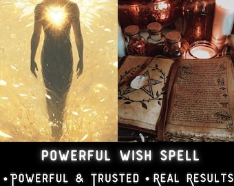 Potente incantesimo dei desideri: forte manifestazione, rapida attivazione dei desideri, energia per la realizzazione dei sogni, aumento delle intenzioni e rituale di apertura miracoloso