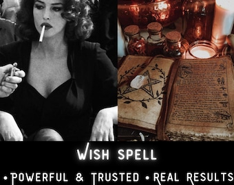 Incantesimo dei desideri: manifesta il tuo desiderio, attivazione dei sogni, aumento dell'intenzione, flusso di opportunità, allineamento energetico rapido e rituale del percorso miracoloso