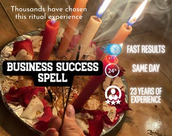 Business Success Spell – Strategic Focus, Growth Alignment & Professional Stability