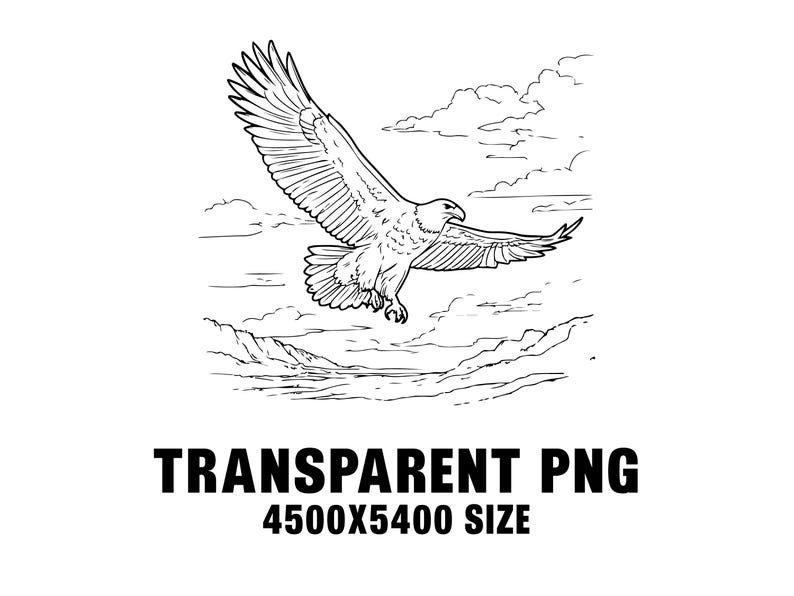Eagle SVG PNG Bundle, Patriotic Clipart, Cricut Cut Files - Etsy