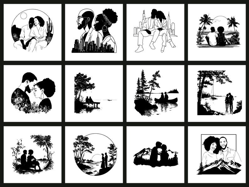 black couple svg, african american couple svg, black love svg png, couple silhouette svg, romantic couple svg, man woman svg, love couple clipart, wedding couple svg, anniversary svg png, valentine couple svg, black romance svg, engagement couple svg, cultural love svg, marriage svg cut files, cricut couple svg, silhouette cameo svg, modern couple art svg, black family svg