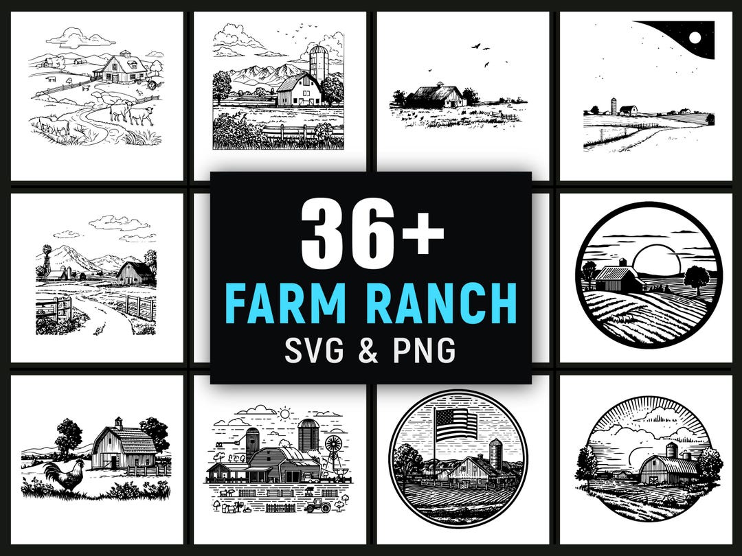 Pink Ranch Sign Svg Farm Ranch SVG PNG Bundle, Country Clipart, Cricut Cut Files - Etsy