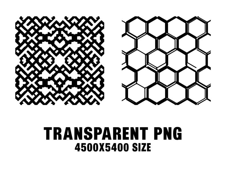 Geometric Seamless Pattern SVG PNG, Abstract Repeat Background for ...