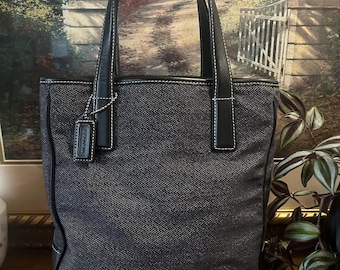 Vintage PROJECT Y2K Vintage Coach Denim Small Tote