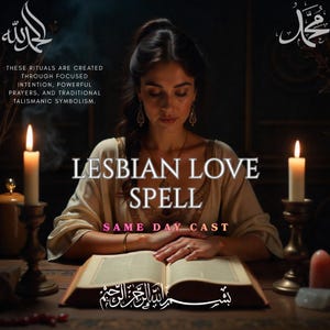 Lesbisk kärleksförtrollning – Attraktion mellan kvinnor och kvinnor, hjärtekontakt och autentisk romansmanifestationsritual