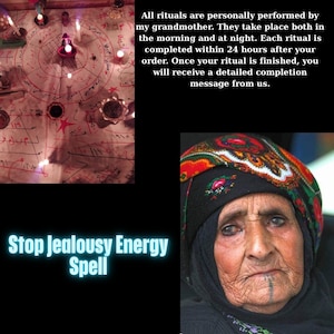 Stop Jealousy Energy Spell Calm Emotions Remove Insecurity Clear Negative Thoughts Relationship Peace Healing Ritual