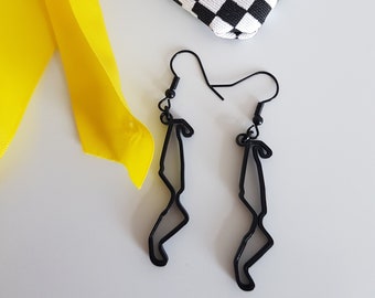 TT Assen motoGP race circuit earrings, Netherlands F1 jewelry gift, Formula 1 jewels, Dutch Grandprix track, rallycross, Motorcycle racing