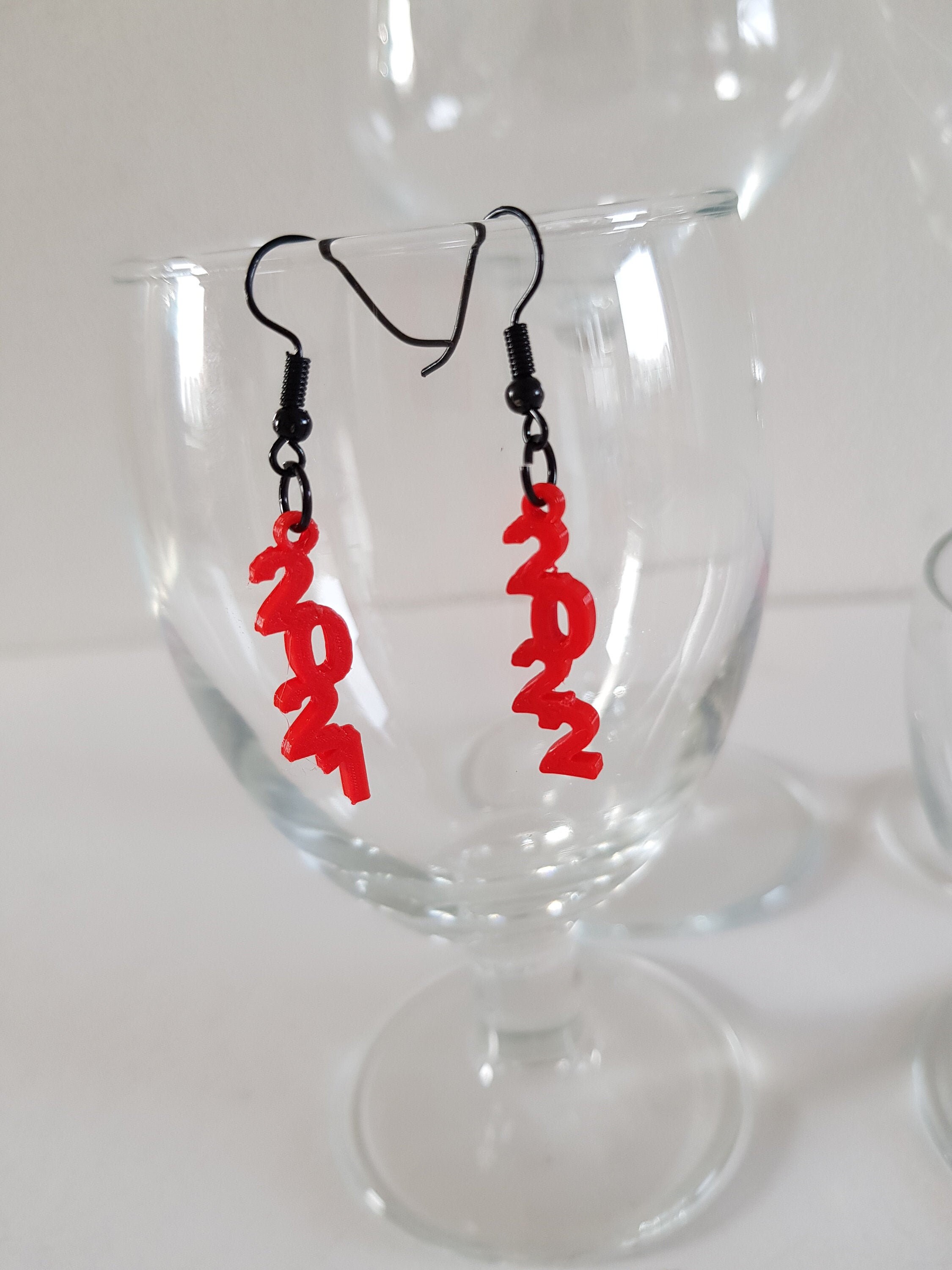 21 22 Earrings Swan Hello Goodbye Jewelry In Red And Etsy 21 22 Earrings Swan Hello Goodbye Jewelry In Red And Etsy
