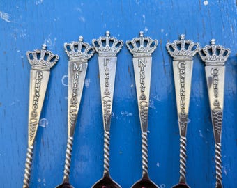 Vintage Royal Name Spoon: Kroontje Niekerk 90, Personalized Gift