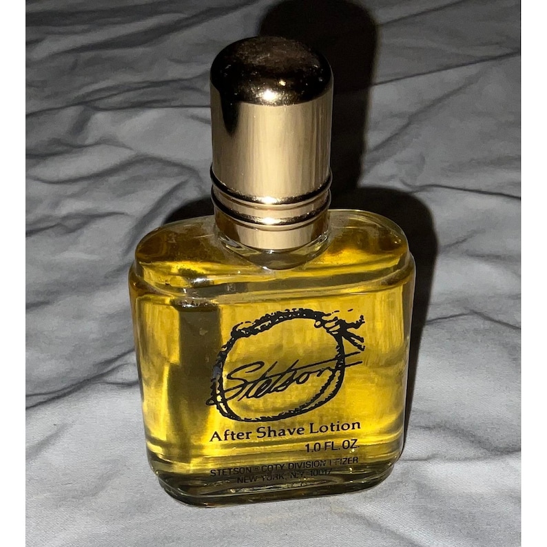 Lozione dopobarba Vintage Stetson Coty Pfizer 1,0 fl oz Fragranza da uomo Splash immagine 3