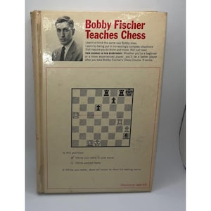 Bobby Fischer Teaches Chess 1966 First Printing Hardcover Basic Systems Inc