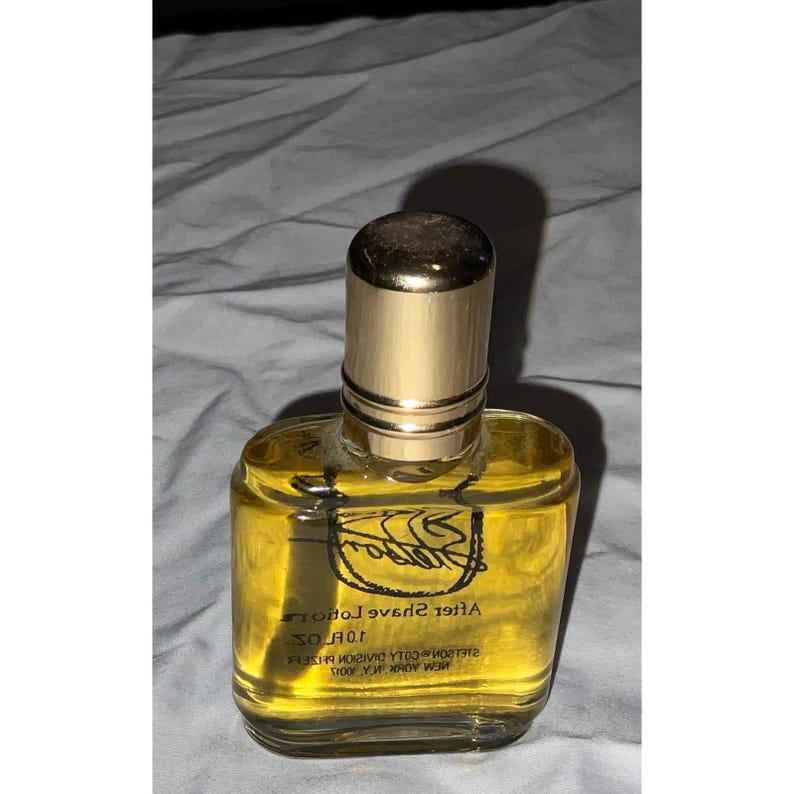 Lozione dopobarba Vintage Stetson Coty Pfizer 1,0 fl oz Fragranza da uomo Splash immagine 4