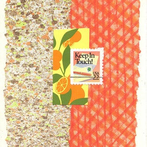 Snail Mail: Carte de collage