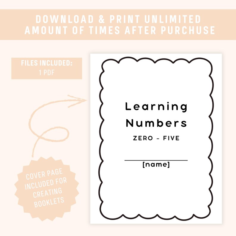 Basic Numbers Worksheets for Kids | Early Education | 16 Pages + 1 ...