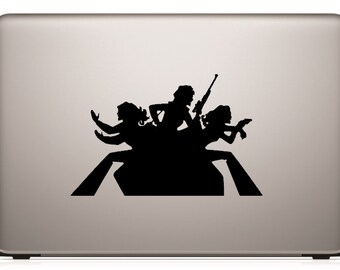 Charlie's Angels 1970'S Laptop Decal