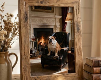 A3/A4/A5 English Bulldog Portrait Print | Dog Wall Art Decor