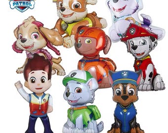 8pc paw patrol balloons