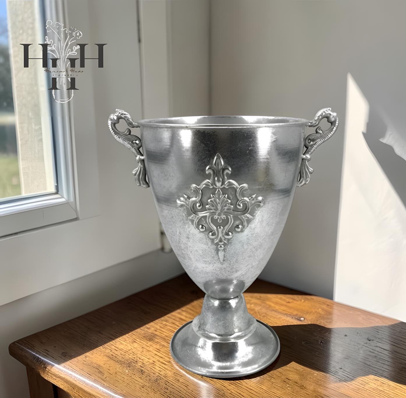 Antique silver floral vase - Etsy 日本