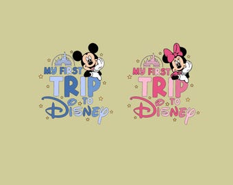 Mi primer viaje a Disneyland PNG, Viaje a Disneyworld 2026 Descarga digital a juego para la familia, Primer viaje a Disneyland