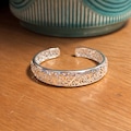 925 Sterling Silver Bangle Bracelet | Silver Bangle | Bracelets for Women | Adjustable Bracelet | Letterbox Gift for Her | Silver Jewellery
