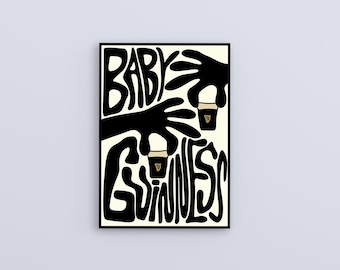 Baby Guinness Wall Art Print