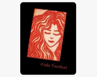 Gothic Sweetheart #2 - Postcard