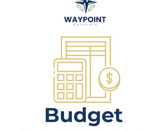 Planificador de presupuesto imprimible / Organizador mensual de presupuesto, ahorros y facturas / Socios de WAYPOINT