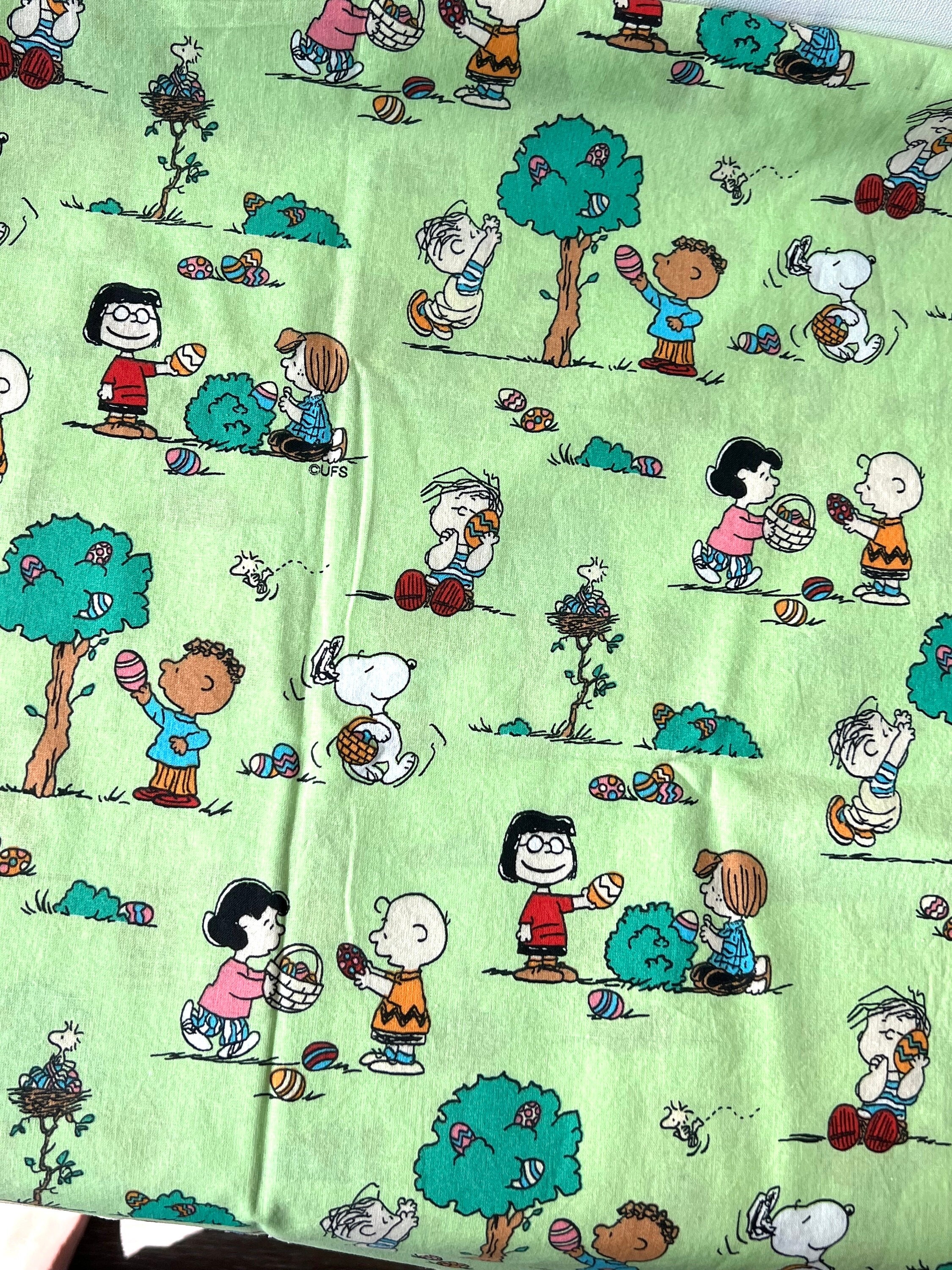 Vintage Snoopy Fabric - Etsy Vintage Snoopy Fabric - Etsy