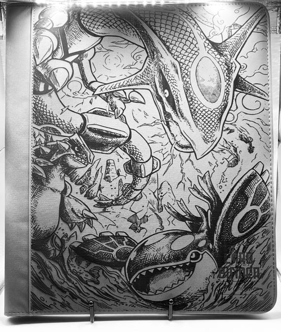 rayquaza card binder Pokemon Binder 4 / 9 Pockets