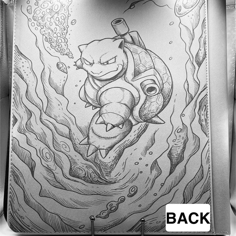 Custom Blastoise Binder - Etsy