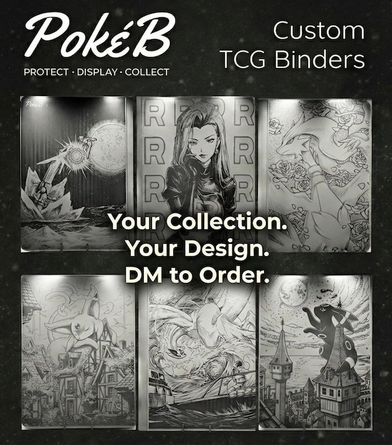 binder for large pokemon cards Amazon.com: Jumbo Card Binder for Pokemon Jumbo Cards, iofeiwak Oversized  2 Pockets Card Binder with 3 Rings - Holds 80 Cards with 40 Removable  Sleeves