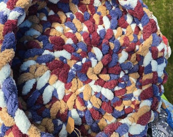 Hand Crocheted Cat Bed Large 20"