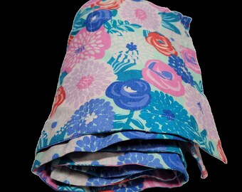 Weighted Lap Pad- Floral Cotton 4.25 pounds