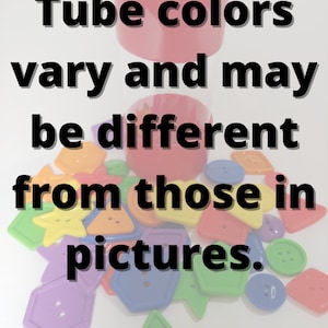 Task Tubes Fine Motor Skills Game - Etsy