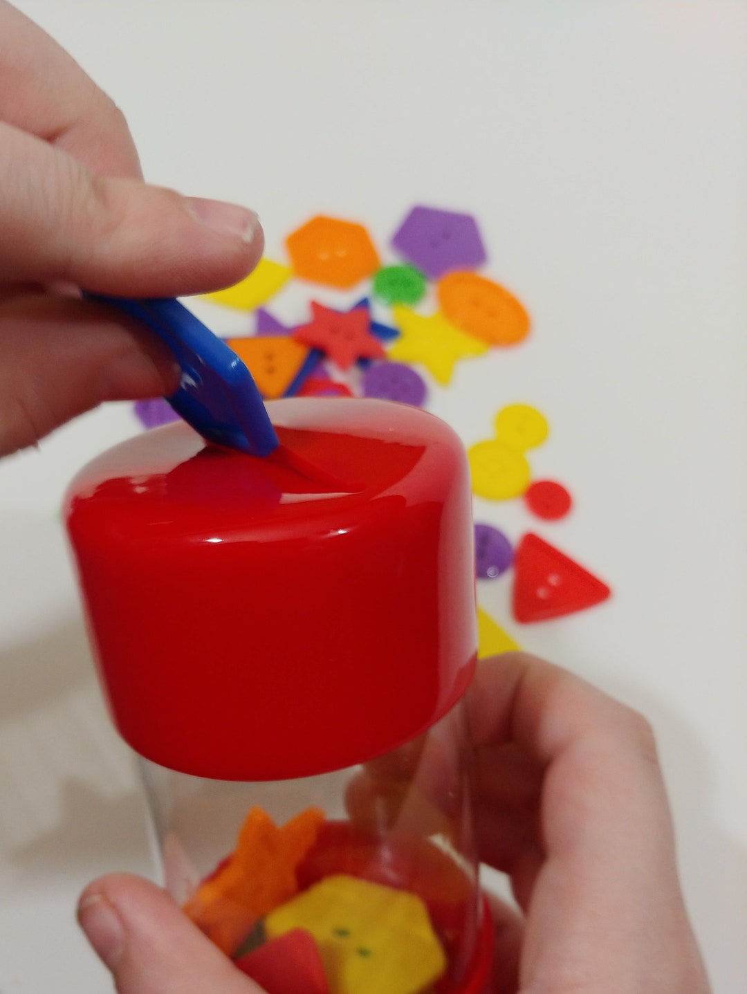 Task Tubes Fine Motor Skills Game - Etsy
