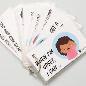 Calm Down Cards: Emotion Regulation, Coping Skills