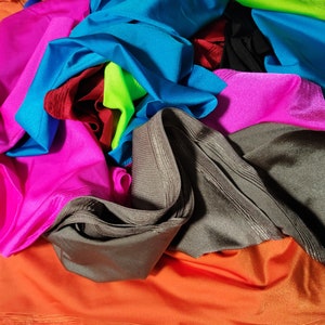 Spandex Lycra Fabric Scraps By the Pound