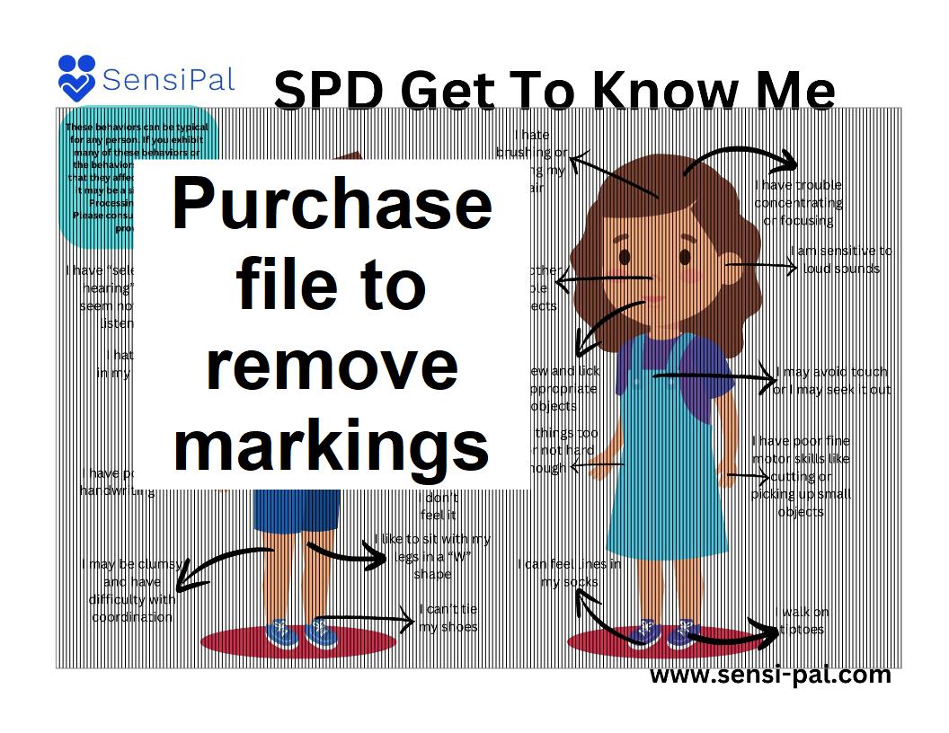 Spd Instruments Printable SPD Handout, Digital Copy, Printable File, Commercial License Included ...
