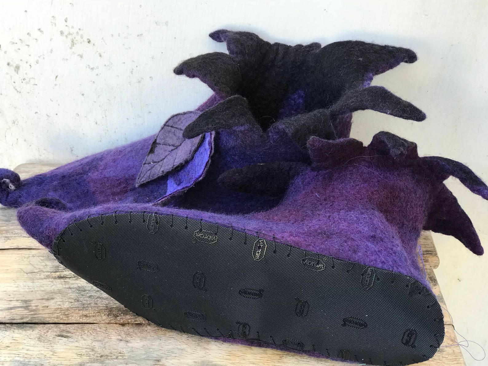 Chaussures D'elfe De Noël Pour Adultes - Pantoufles/bottes Déguisement Pour Halloween, Noël, Carnaval - Confortables, Couleur Unie