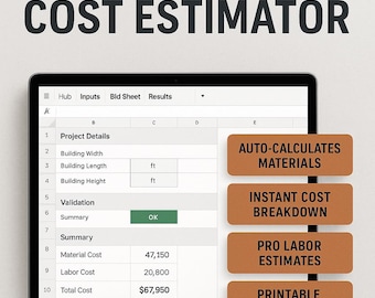 Pole Building Cost Estimator - Homeowner Edition