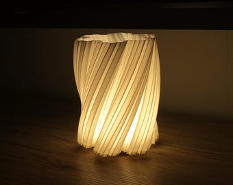 Contemporary Folded Lamp