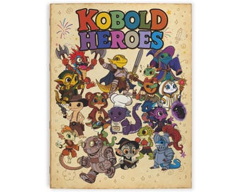 Kobold Heroes | Coloring Book