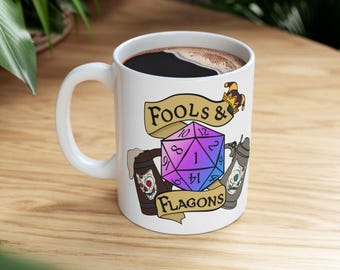 Fools & Flagons Ceramic Mug