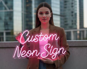 Custom Neon Sign, Neon Sign, Neon LED Light Sign, Name Neon Sign, Personalized Neon, Wall Decor, Home Decor, LED Custom Neon Signs