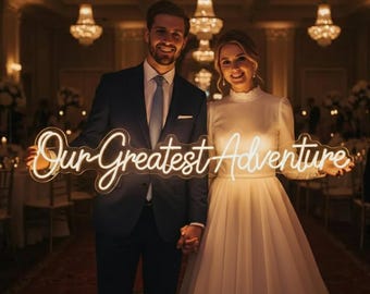 Wedding Neon Sign, Vintage Name Sign, Custom Neon Sign , Neon Sign Custom , Custom Led Neon Sign For Wedding, Custom Name Sign