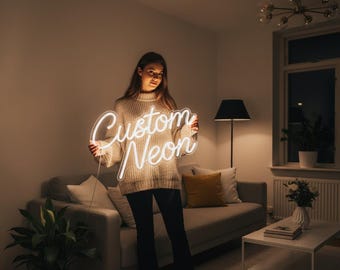 Custom Neon Sign , Neon Sign , LED Neon Light , Neon Bar Sign , Neon Bedroom Sign , Neon Light , Home decor, Room Decor