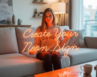 LED Neon Light Sign, Custom Neon Sign , Neon Sign , Gift for Him/Her , Wedding Neon Sign , Personalized Gifts , Home Decor , Wall Decor