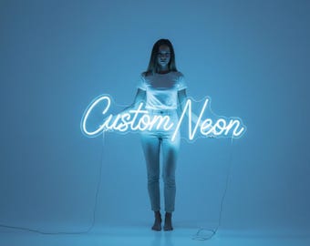 Custom Neon Sign, Personalized Gifts, Neon Signs, Name Neon Sign, Gifts for him/her, Wedding Sign, Wall & Home Decor, LED Neon Light Sign