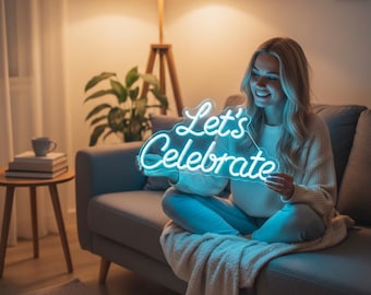 Custom LED Neon Sign, Personalized Wedding & Home Decor